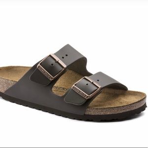 Arizona Leather Dark Brown Birkenstock’s